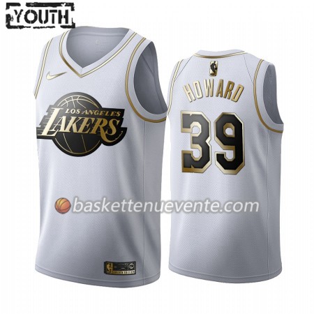 Maillot Basket Los Angeles Lakers Dwight Howard 39 2019-20 Nike Blanc Golden Edition Swingman - Enfant